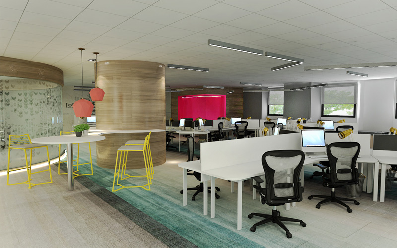 Fun and Creative Office Interior Design for a Software Company | SORDC