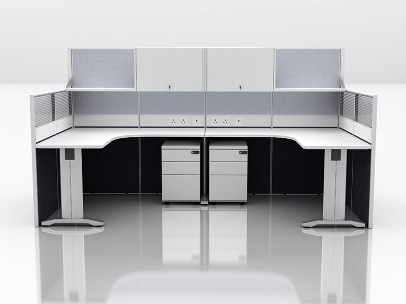Office Cubicle for 2 Person - BLOCCO-CZ-08-3A