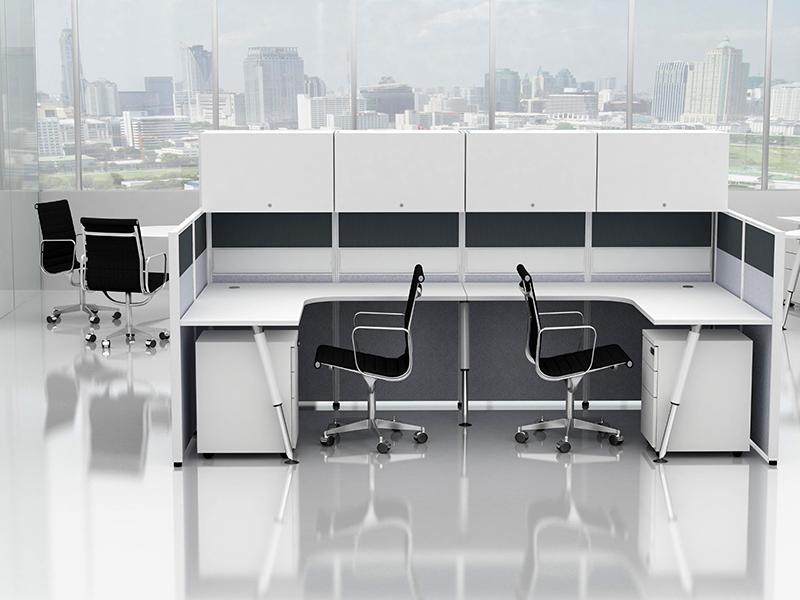 Office Cubicle for 2 Person - BLOCCO-CZ-106-1A