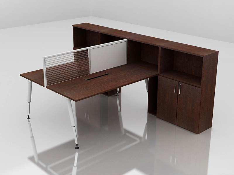 Office Cubicle for 2 Person - BLOCCO-CZ-106-4E