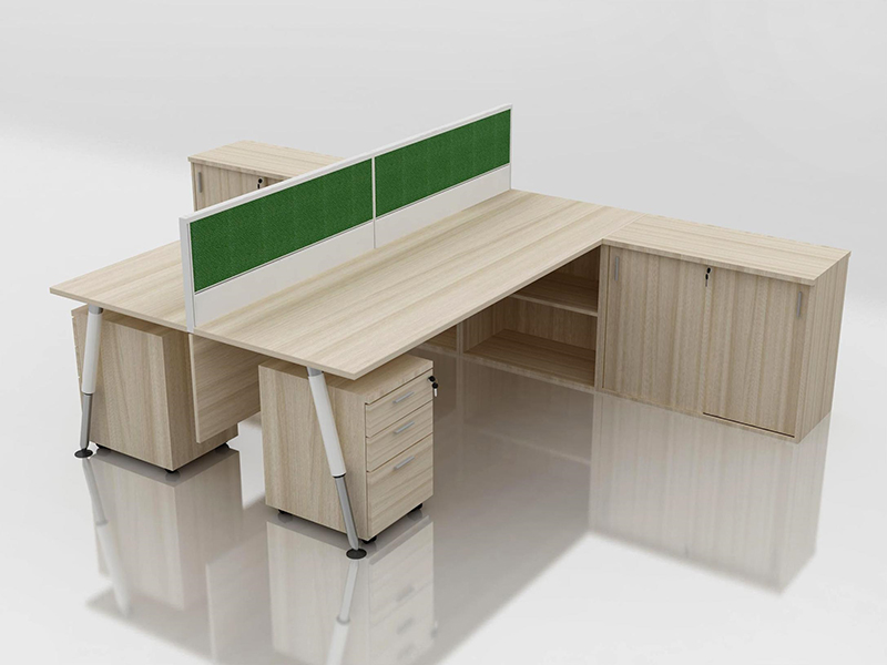 Office Cubicle for 2 Person - BLOCCO-CZ-106-4G
