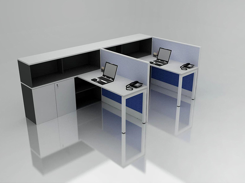 Office Cubicle for 2 Person - BLOCCO-VIVO-2