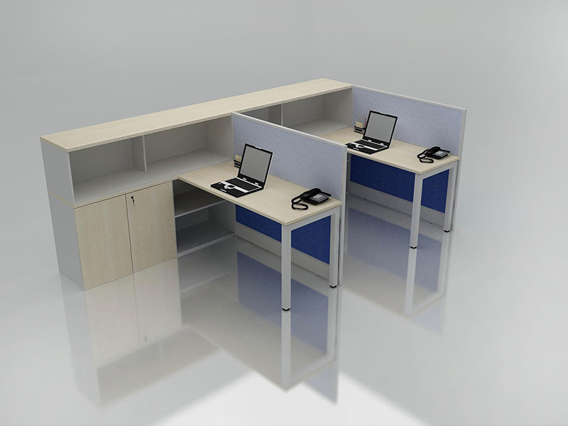 Office Cubicle for 2 Person - BLOCCO-VIVO-2B