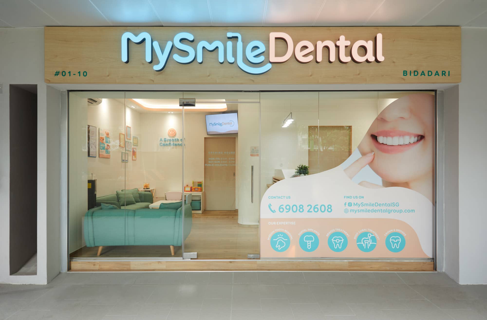 MySmile Dental Office Interior Design and Office Renovation Project