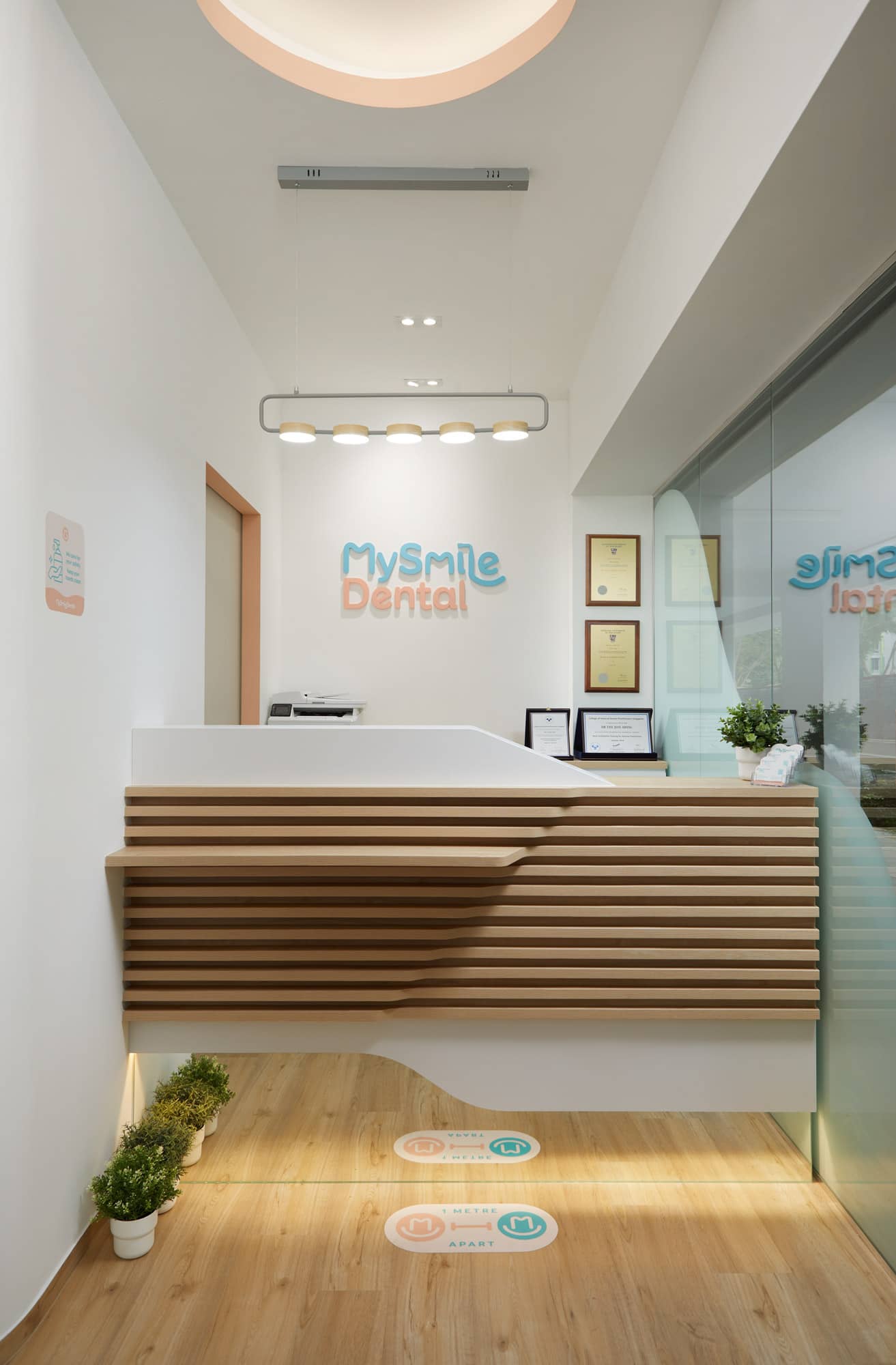 MySmile Dental Office Interior Design and Office Renovation Project