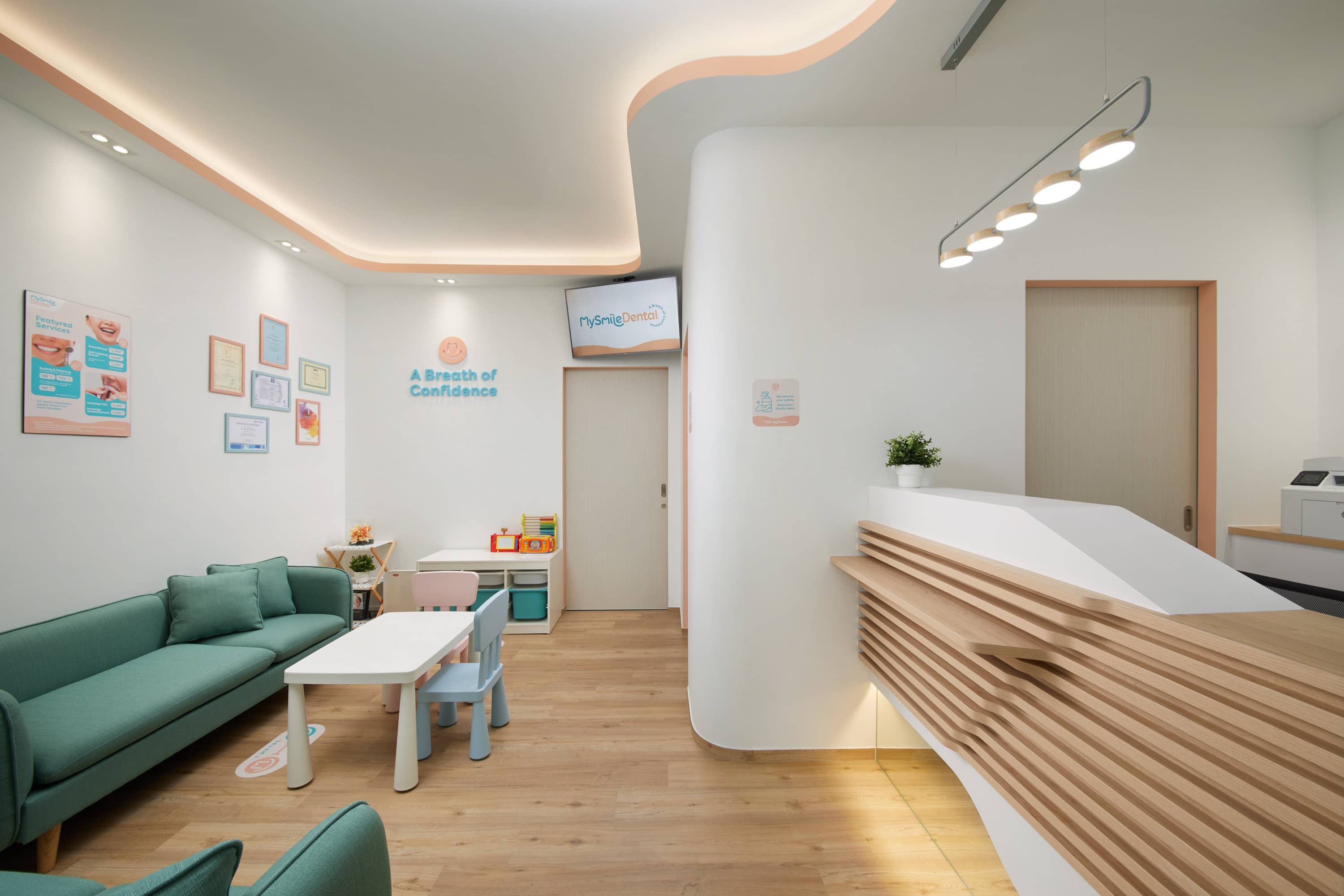 Em Larga Escala Bobina Despacho Dental Office Interior Design Cyclops