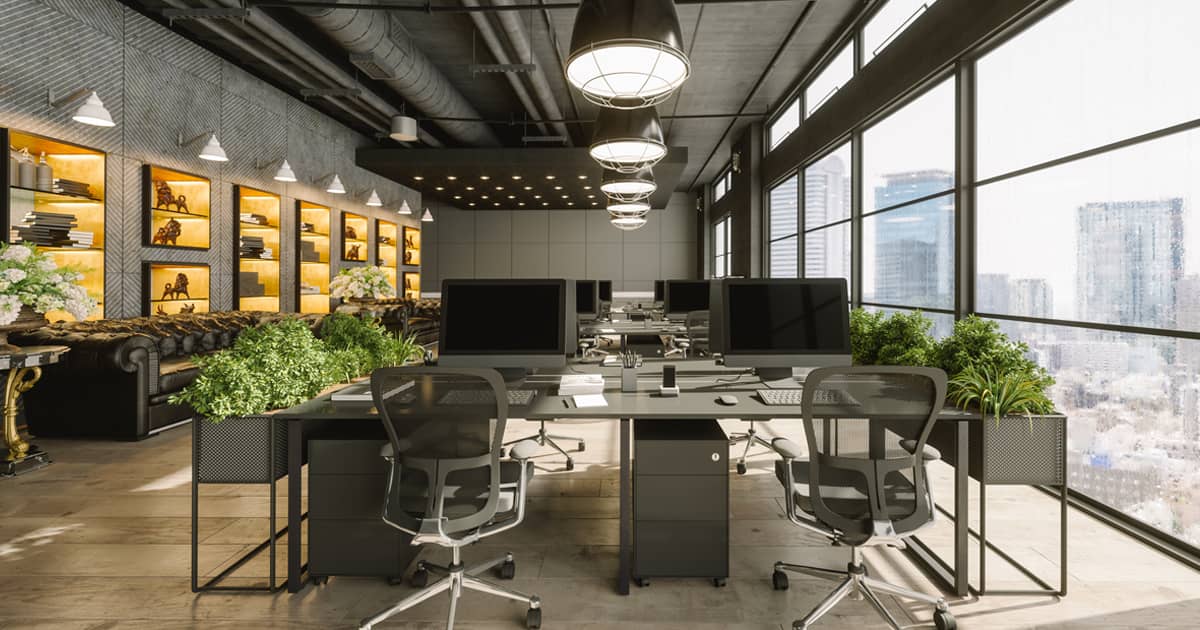 Sustainable Office Interior Design In